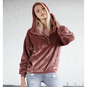 NWOT cozy plush oversized hoodie!